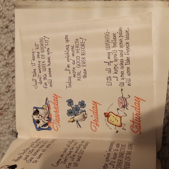 Vintage Lot of 5 Rust Craft Get Well Booklets 30's & 40's - Picture 7 of 16